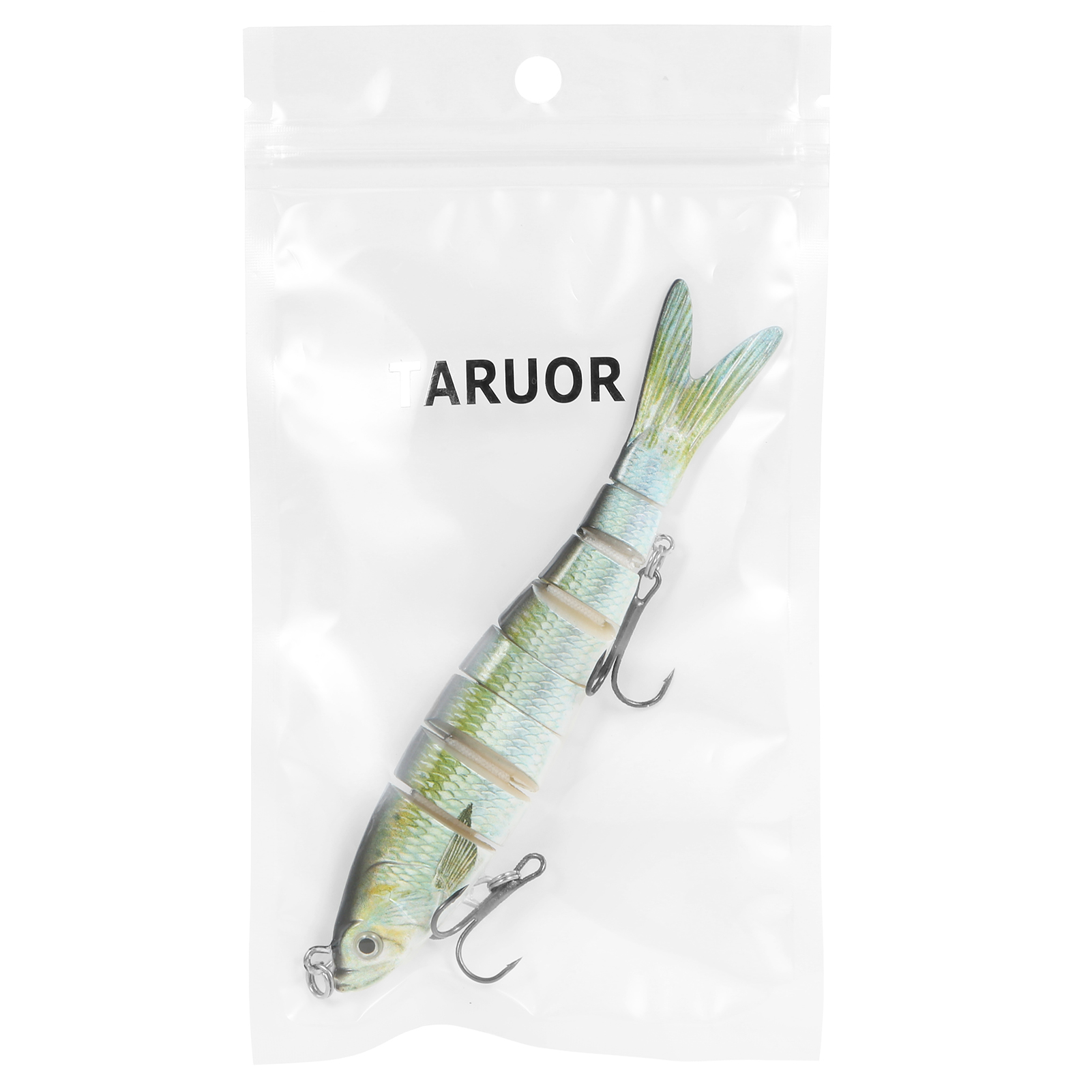 Lot Leurres De Pêche Articulés Réalistes – 8 Pièces, Multi-articulés, Nage Souple, ABS, Pour Eau Douce Ou Salée, Taille 13,9 à 15,5 Cm